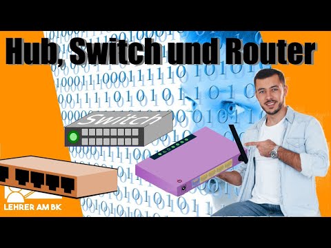 Hub, Switch und Router. Wo sind die Unterschiede?