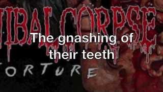 Cannibal Corpse- Sarcophagic Frenzy (Lyrics Video)