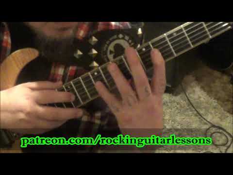 Eddie Van Halen 316 Guitar Solo + How to play + Tutorial