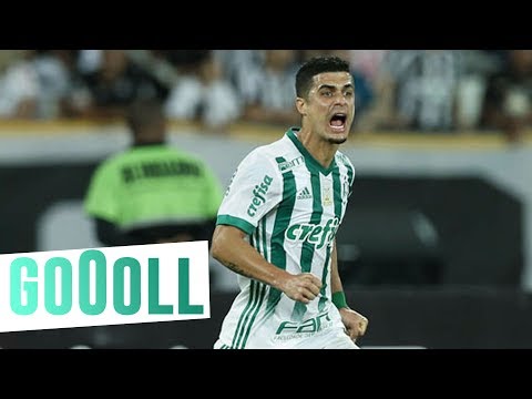 Primeiro gol - Botafogo 1 x 2 Palmeiras - Brasileirão 2017