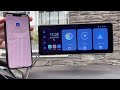 LCD monitor 8,1" - Apple CarPlay, Android auto, Bluetooth, WIFI, 12-24V, micro SD, 2K DVR + kamerový vstup - Video Youtube