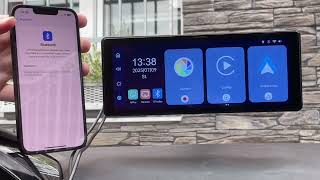 Monitor 8,1" s Apple CarPlay, Android auto, Bluetooth, micro SD, 2K DVR + kamerový vstup