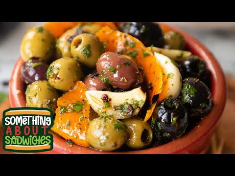 Simply Delicious Marinated Olives