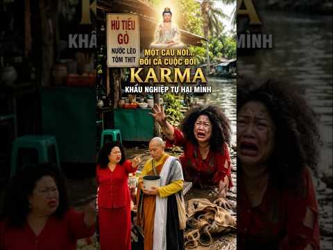 Khẩu Nghiệp Từ Miệng Tự Hại Mình | Karma of Cruel Words (AI Short dFilm) #karma #buddha