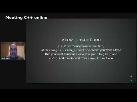 Making Iterators, Views and Containers Easier to Write with Boost.STLInterfaces - Zach Laine