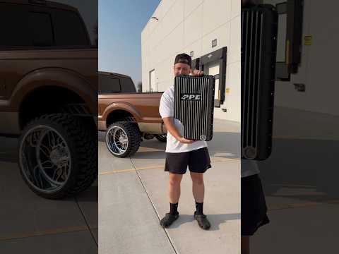 6R140 Transmission Pan Upgrade For 11-19 Ford Super Duty’s! #trucks #fordtrucks #superduty
