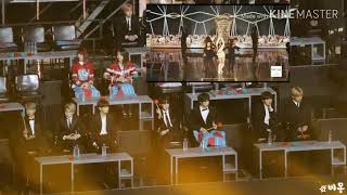 BTS react to Chungha-Intro,Gotta Go & Roller Coaster in Golden Disc Awards2019/GDA2019 #BTS #Chungha