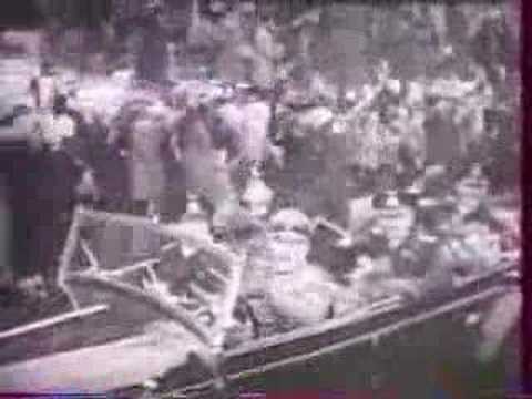 Gunther Prien back in Germany after Scapa Flow