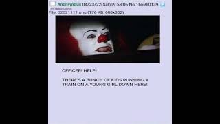 Pennywise needs help | 4chan greentext dub