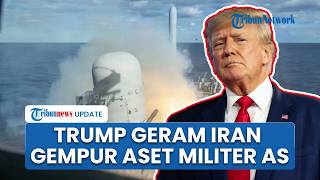 Trump Geram Iran Bombardir Aset AS di Timur Tengah, Ancam Bakal Beri Serangan yang Lebih Keras