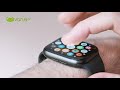 Išmanusis laikrodis Apple Watch Series 6, GPS, 40mm Mėlyno (Mėlyna) korpuso su mėlynu (Deep Navy) sportiniu dirželiu - Regular LT