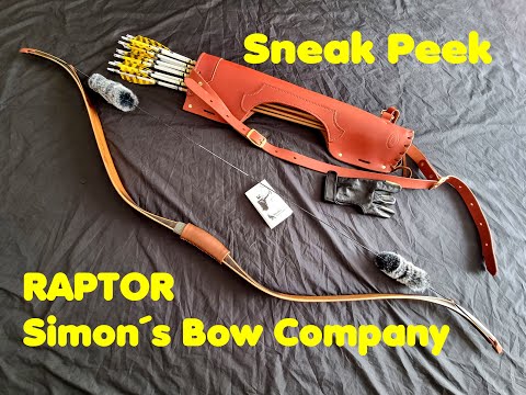 Custom Bow Raptor by Simon´s Bow Company Sneak Peek #custombows #custombogen #bogensport