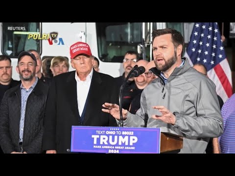 VOA - SEMPAT JADI KRITIKUS, JD VANCE MAJU SEBAGAI CAWAPRES DONALD TRUMP