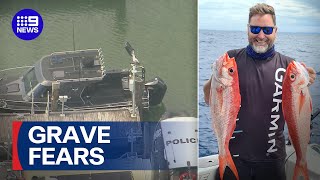 Search operation for missing Gold Coast boatie enters fourth day | 9 News Australia