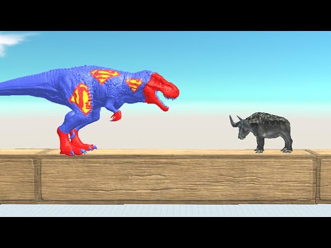 Gorgon vs Unit on a wooden stick - Animal Revolt Battle Simulator