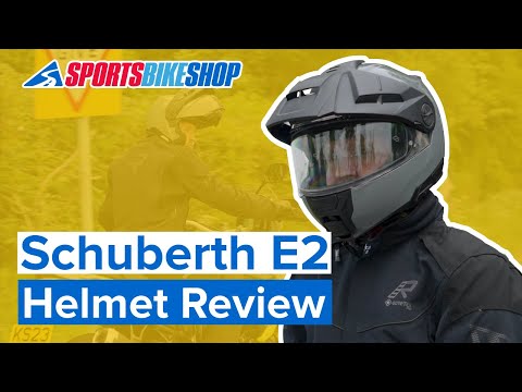 Schuberth E2 helmet review - adventure flipfront tested