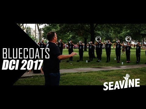 Bluecoats Hornline 2017 Semis- In the Lot with Seavine