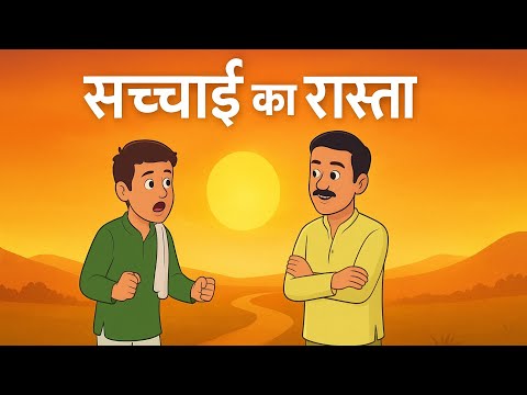 | Sacchai Ka Rasta | Moral story for kids | Kids Animation | MISTYMUFFINS | 