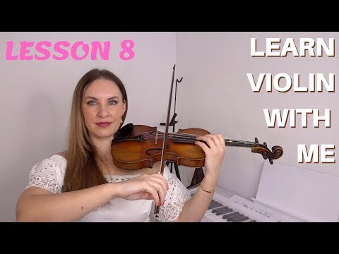 Learn To Play Violin | LESSON 8 - Learning the 3rd & 4th Finger Notes