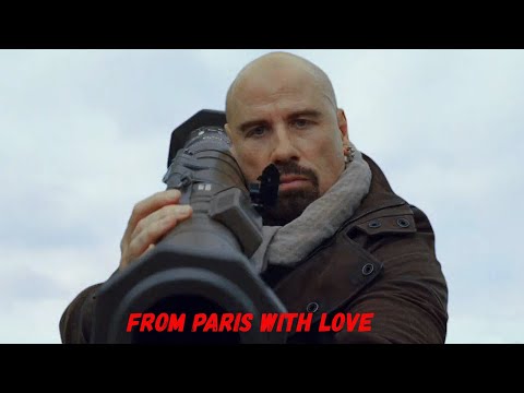 From Paris With Love: Pursuit. Charlie Wax fires a hand grenade, blows up a terrorist