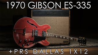 Video thumbnail for "Pick of the Day" - 1970 Gibson ES-335 and PRS Dallas 1x12 by Emerald City Guitars