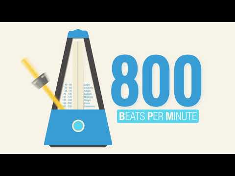 800 BPM Metronome | The BLuetiFuLL MeTRoNoME