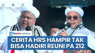 Cerita Habib Rizieq Hampir Tak Bisa Hadiri Reuni Akbar PA 212 Karena Demam Tinggi saat di Mekah