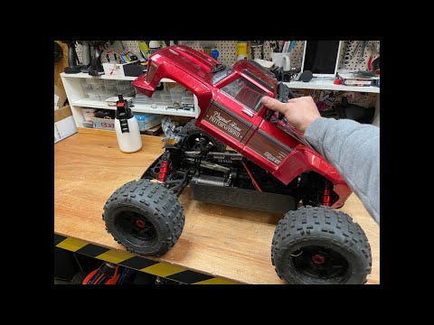 Shop time live - wrenching the arrma outcast 8s