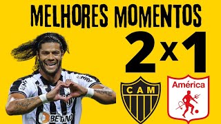 Melhores momentos de Atlético MG 2 x 1 América de Cali