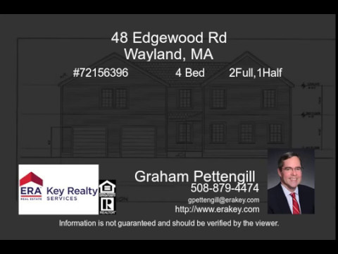 48 Edgewood Road Wayland MA 01778 - Real Estate for Sale