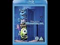 Monsters Inc UK Blu Ray Menu Walkthrough 2009 Disc 2