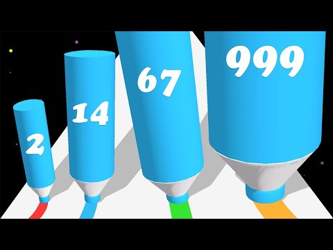 Crayon Rush 3D - Color Math Games (Update, All Versions)