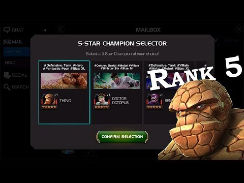 5-Star Champ Selector - Thing Rank Up | Marvel Contest of Champions