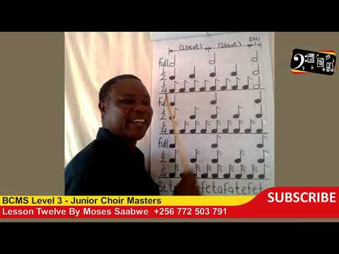 BCMS Level 3  - Beats  lesson 12 (Luganda Music Lessons)