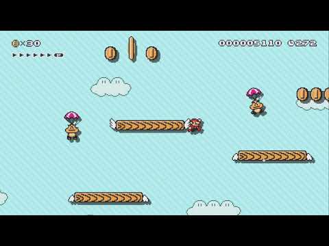 Sherbet Land by Reut - Super Mario Maker 2 - No Commentary 1bu