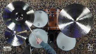 Video thumbnail for Zildjian 19" K Custom Hybrid Crash Cymbal - 1734g (K1219-1050123I) by Memphis Drum Shop