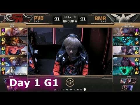 Phong Vũ Buffalo vs Bombers | Day 1 Play-Ins of LoL MSI 2019 | PVB vs BMR