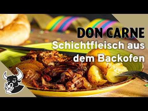Schichtfleisch aus dem Backofen zu CARNEval | Rezept | DON CARNE