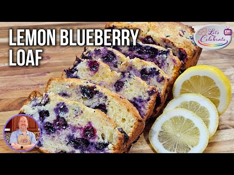 Lemon Blueberry Loaf: The Muffin's Cooler Cousin!