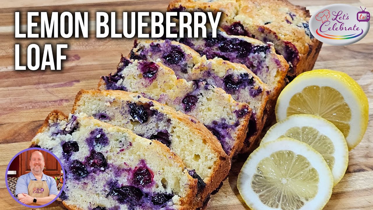 Lemon Blueberry Loaf: The Muffin's Cooler Cousin!