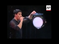 Soap Bubble Artist Enchants Italian Audience