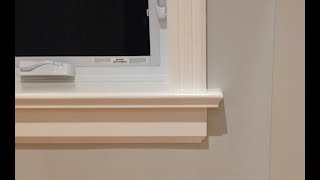 How to Make Window Sills & Apron | Woodworking Finish Carpentry