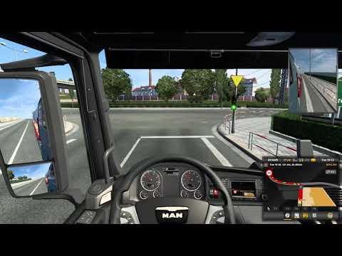 Man TGX Warsaw To Lublin [Low End PC Gameplay] Euro Truck Simulator 2 2021