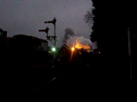 Last Steam Service Of 2008, Colne Valley Railway