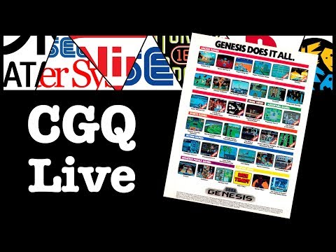 CGQ Live Ep. 33 - The Jailbroken Mega SG in 1990