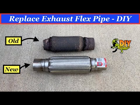 Replace FLEX pipe exhaust pipe - DIY