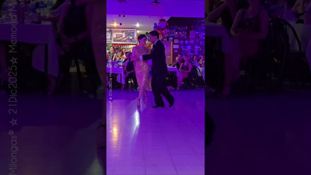 RAULI CHOQUE & JORGELINA COHEN 🎼 Milonga del recuerdo (D'Arienzo / Echagüe)