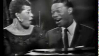 Ella Fitzgerald & Nat King Cole   It's All Right With Me 1949