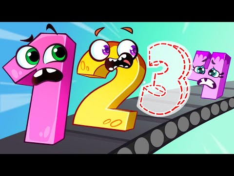 One, Two, Three! Number Song For Kids! | Learn To Count With Slime Sam 🌟