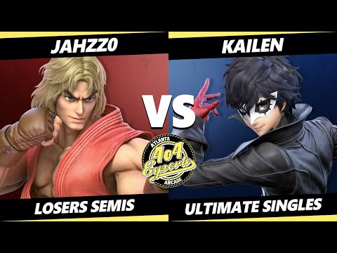 4o4 Smash Night 35 Losers Semis - Jahzz0 (Ken) Vs. Kailen (Joker) SSBU Ultimate Tournament
